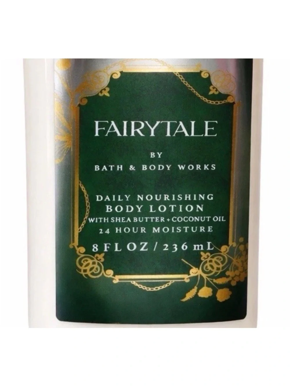 Bath & Body Works FAIRYTALE Daily Body Lotion Green Gold Shea 24hr 8oz RETIRED